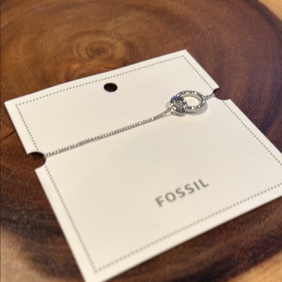 NWT Hazel Icons Silver-Tone Stainless Steel Chain Bracelet - Picture 6 of 6